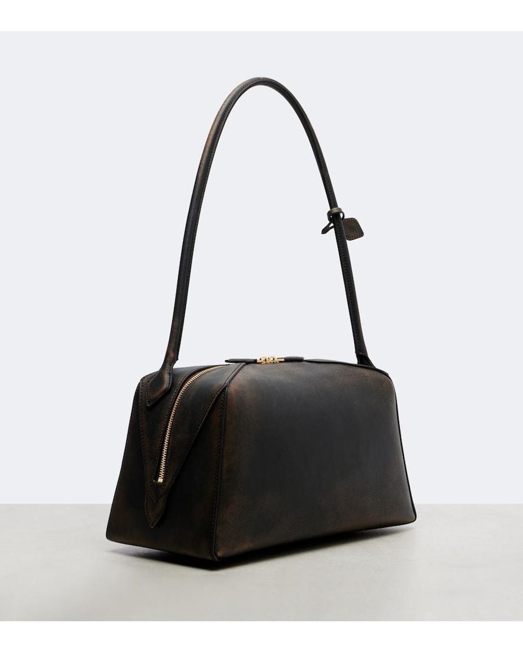 Alaïa Black Le Bouledogue Leather Shoulder Bag