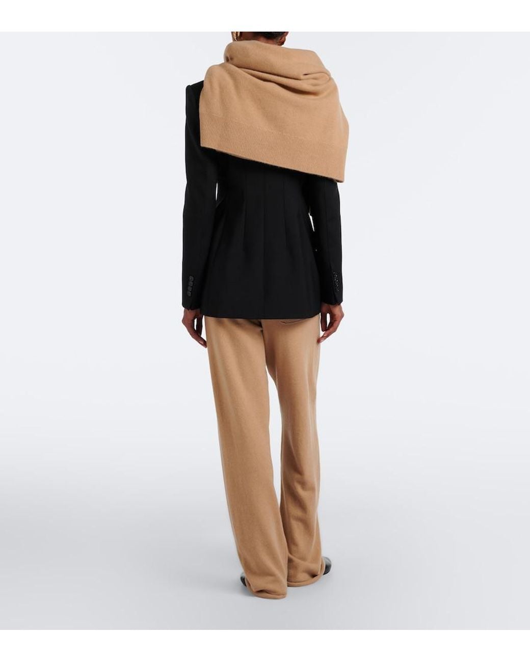 Extreme Cashmere Natural N°320 Rush Cashmere-Blend Sweatpants