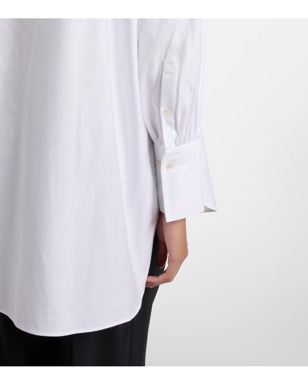 Joseph White Ferrus Cotton Shirt