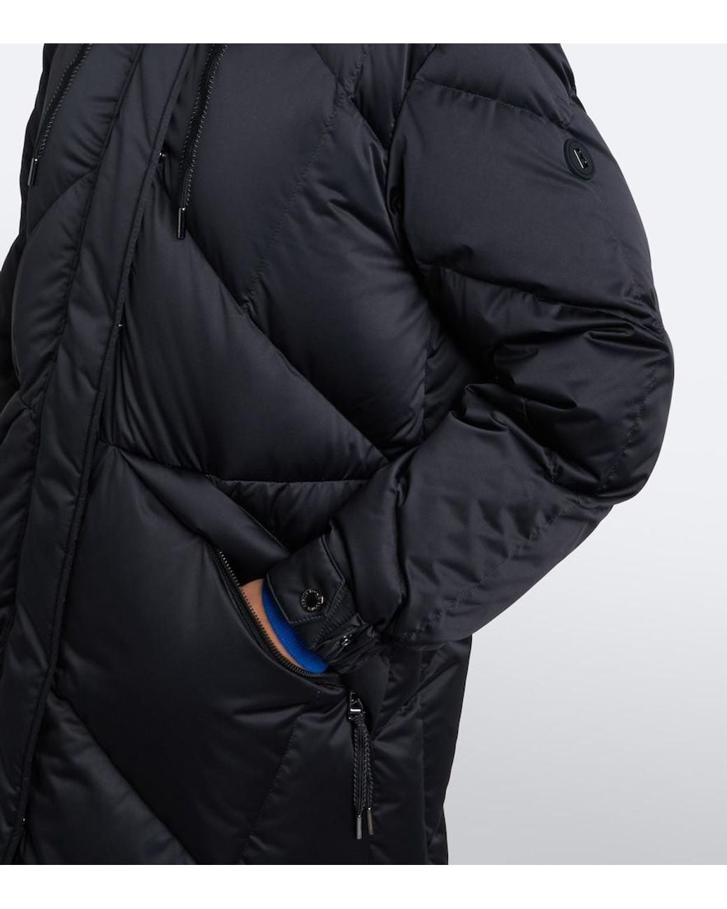 Bogner Black Ginny Hooded Down Coat