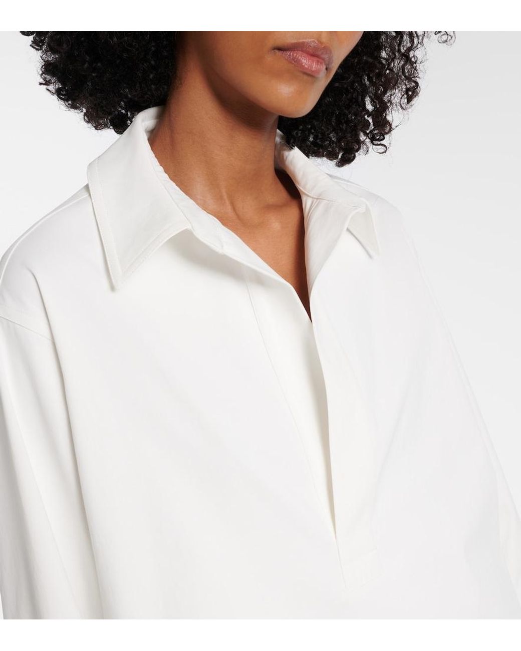Plan C White Oversized Shirt