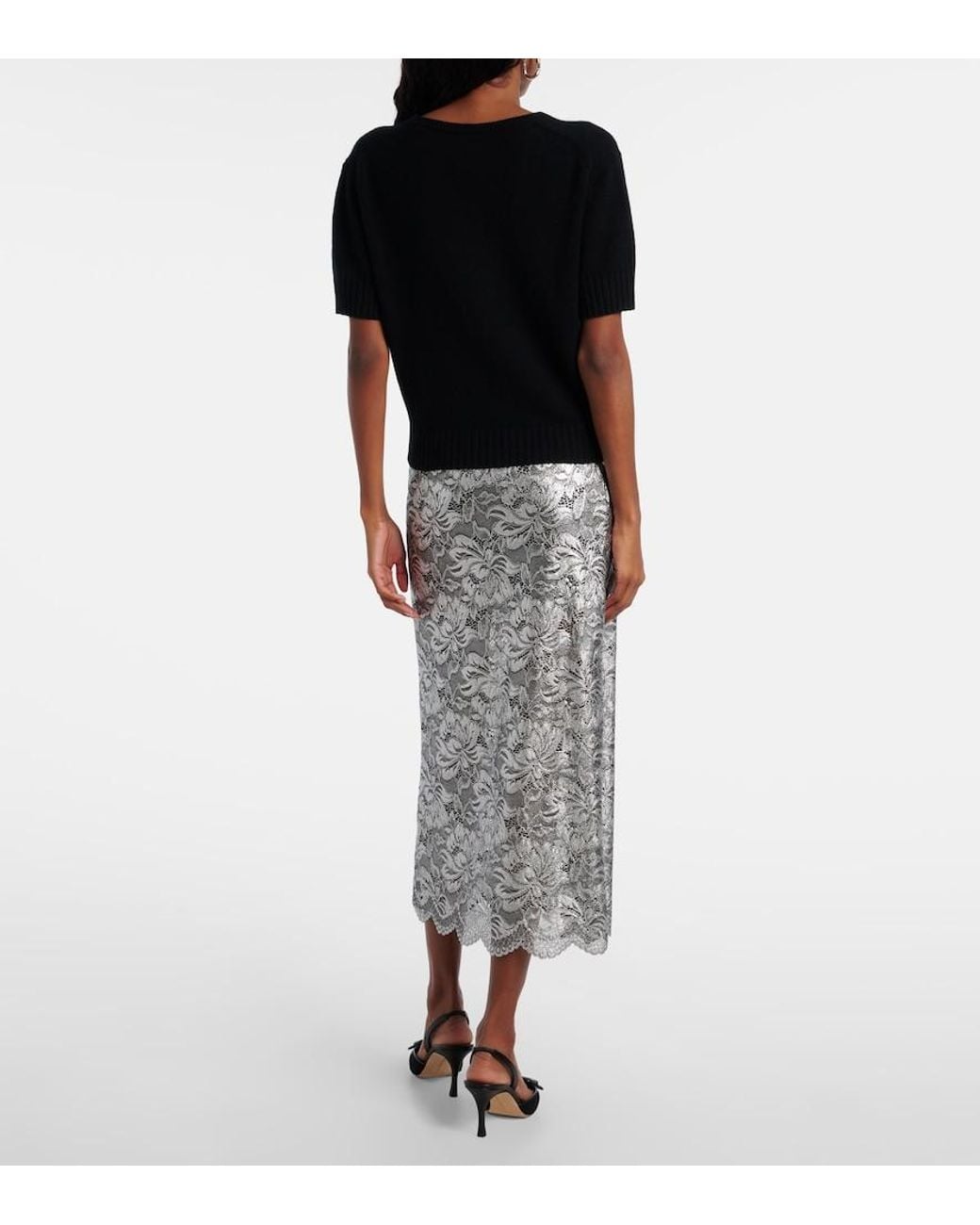 Jardin Des Orangers Black Cashmere Sweater