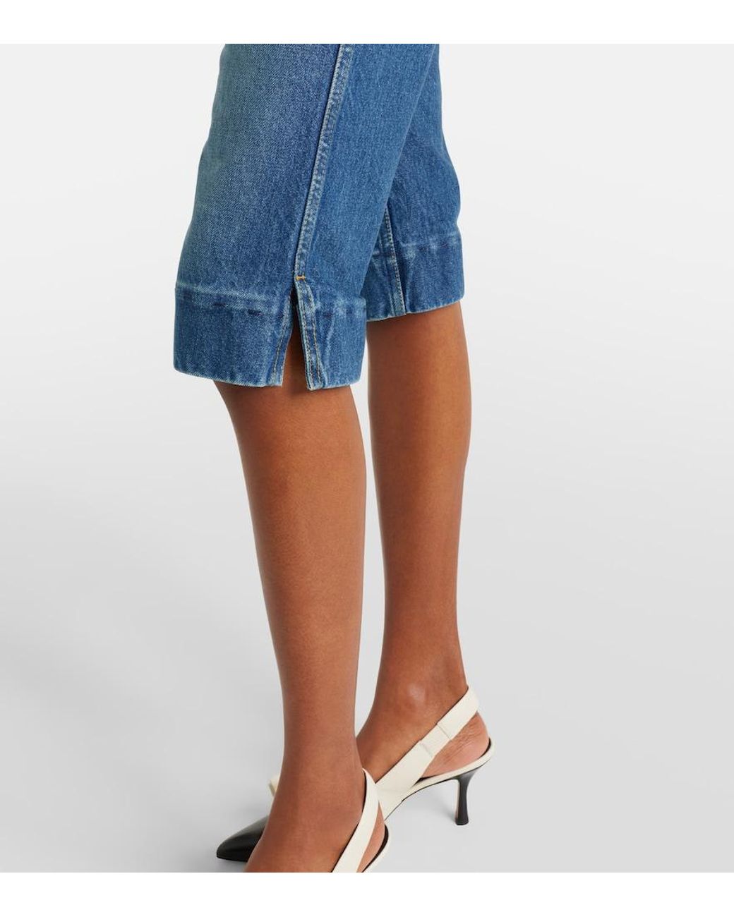 Chloé Blue Capri Jeans