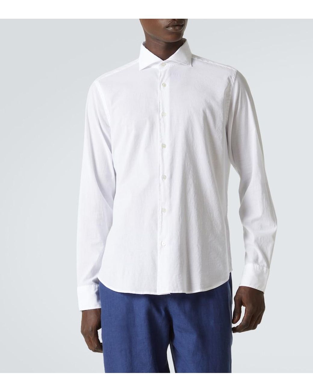 Camicia di Fedeli in White da Uomo