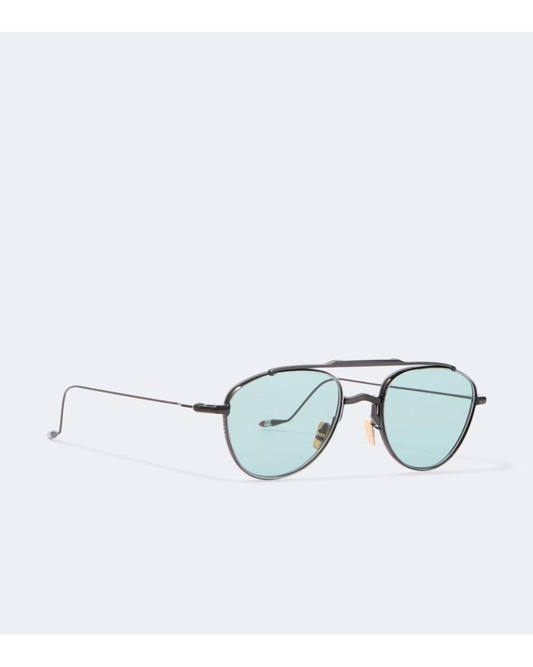 Jacques Marie Mage Blue Flynn Aviator Sunglasses for men