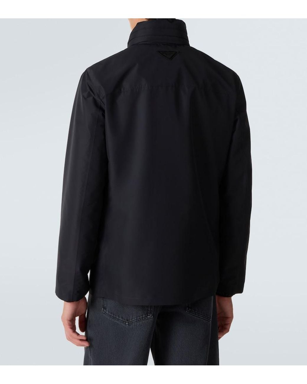 Prada Blue Re-Nylon Jacket for men