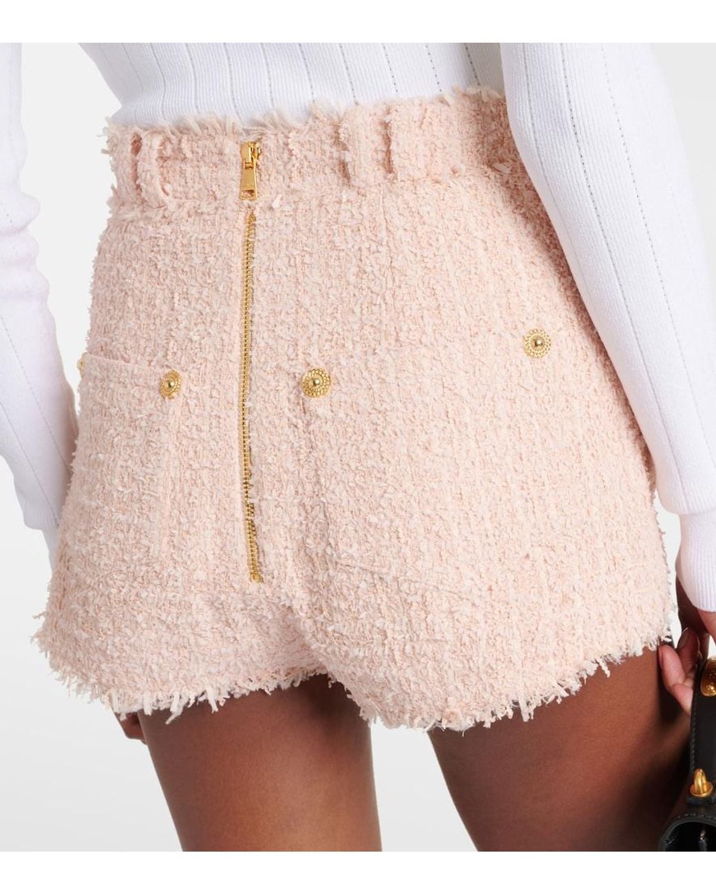 Balmain Natural Shorts