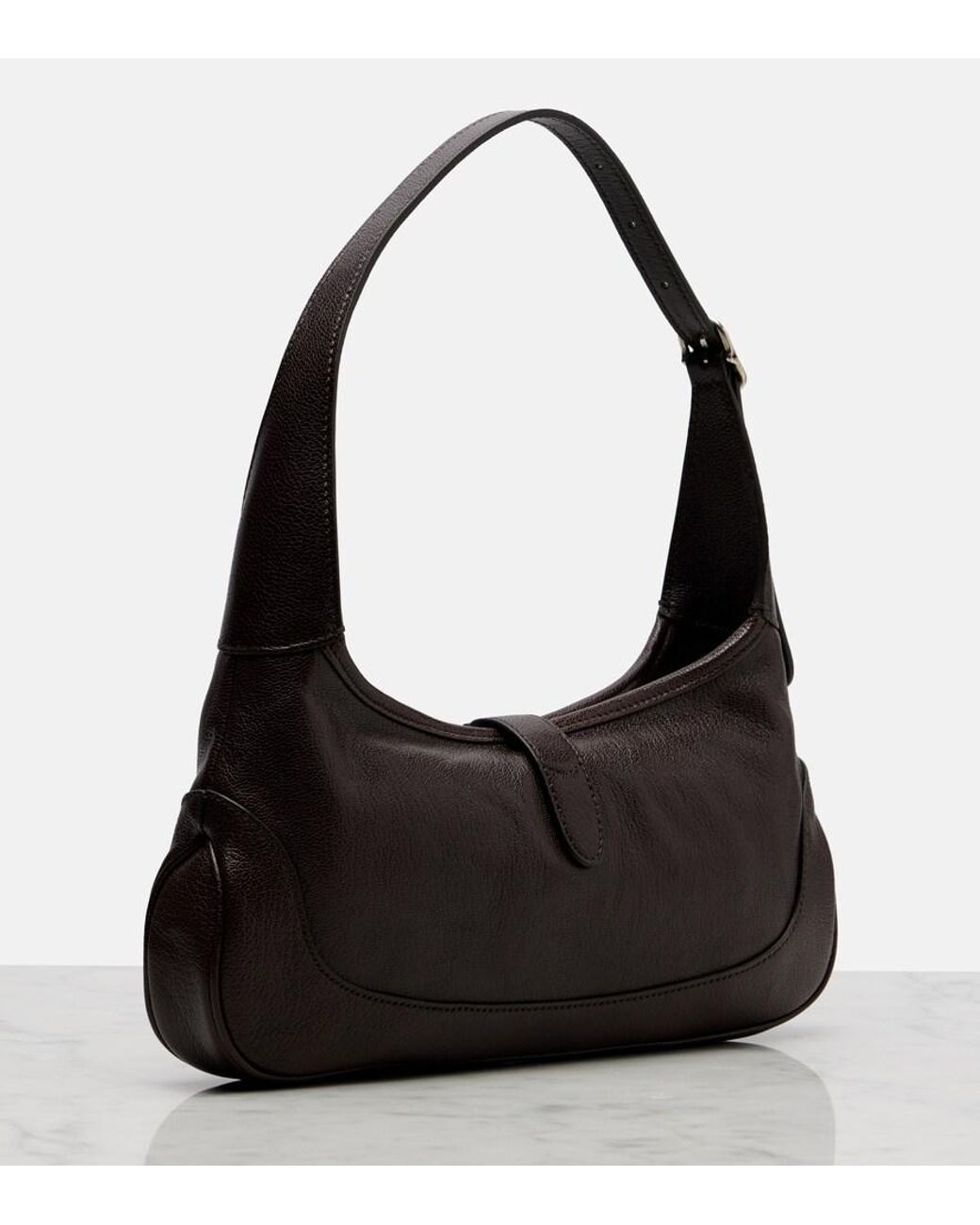 Gucci Black Jackie Slim Small Leather Shoulder Bag