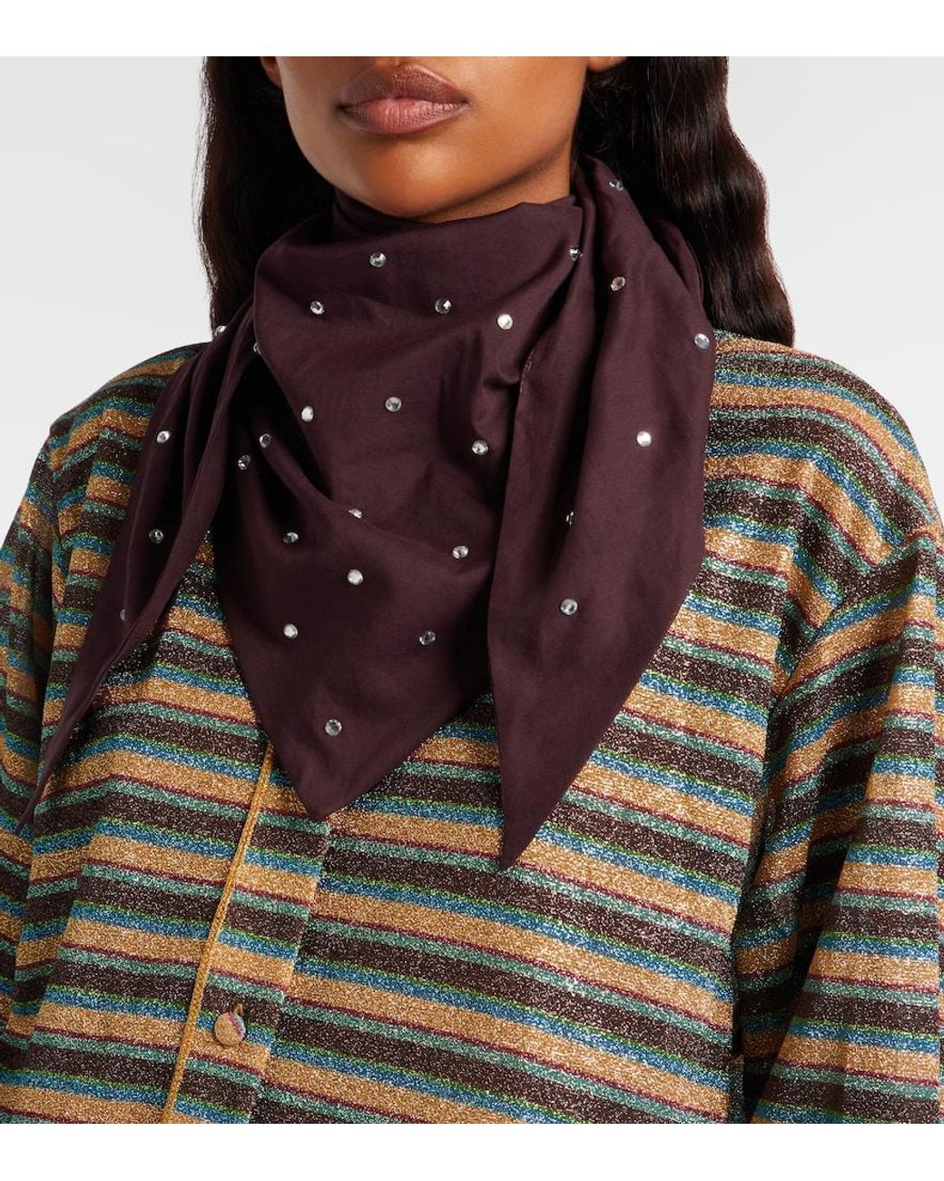 Sciarpa di Oseree in Purple