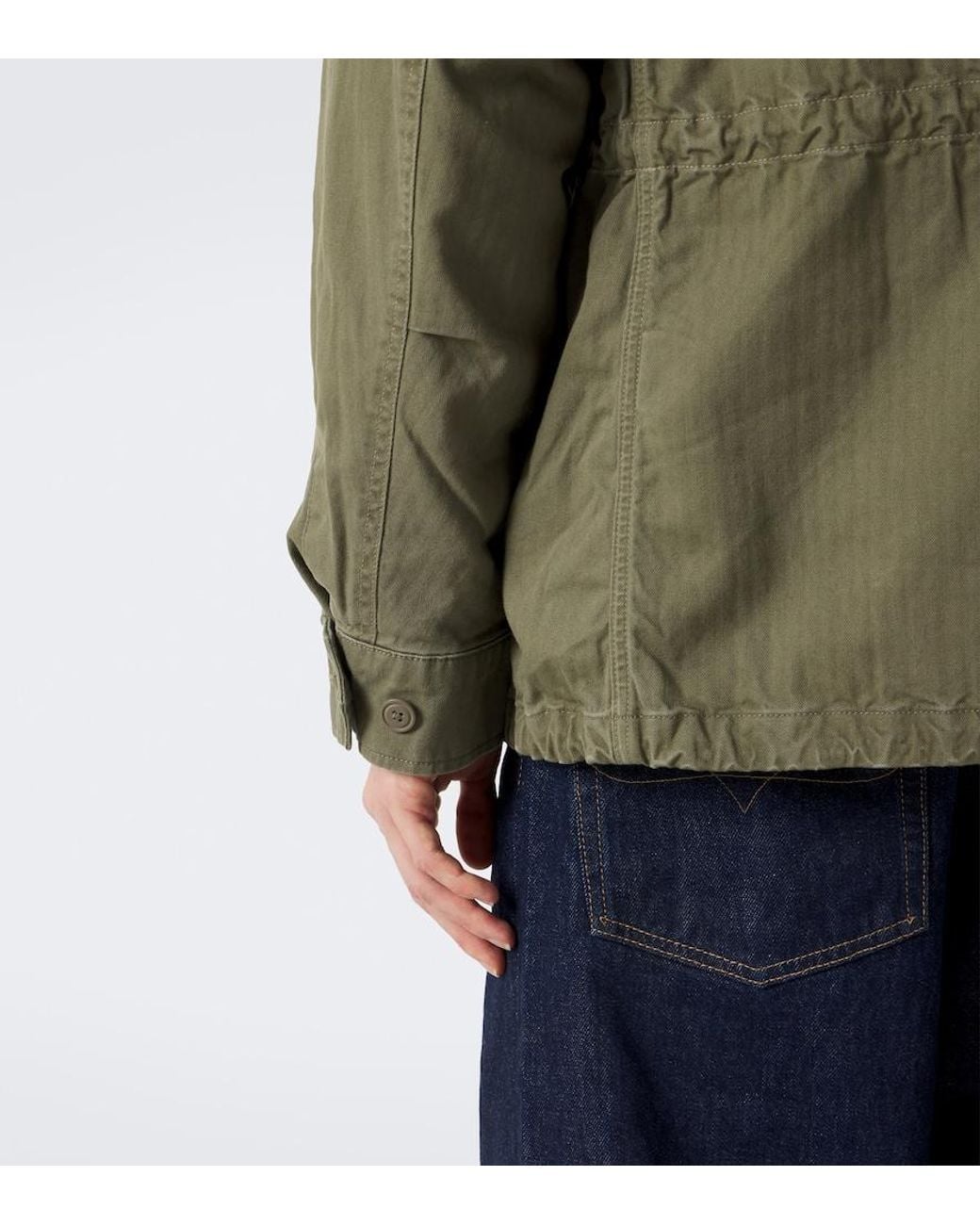 Polo Ralph Lauren Green Iconic Patch-Applique Cotton Field Jacket for men