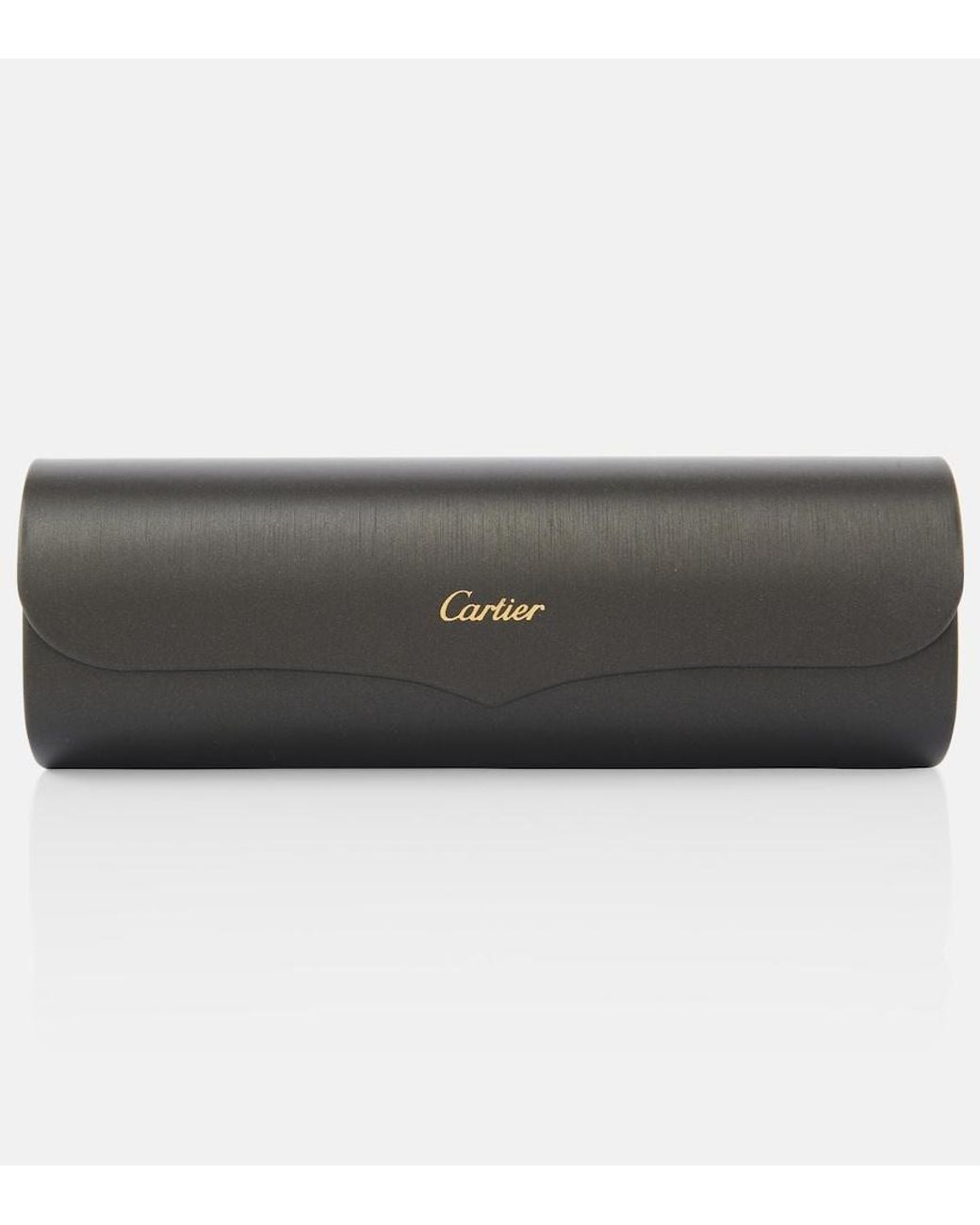 Cartier Brown Panthere De Cartier Square Sunglasses