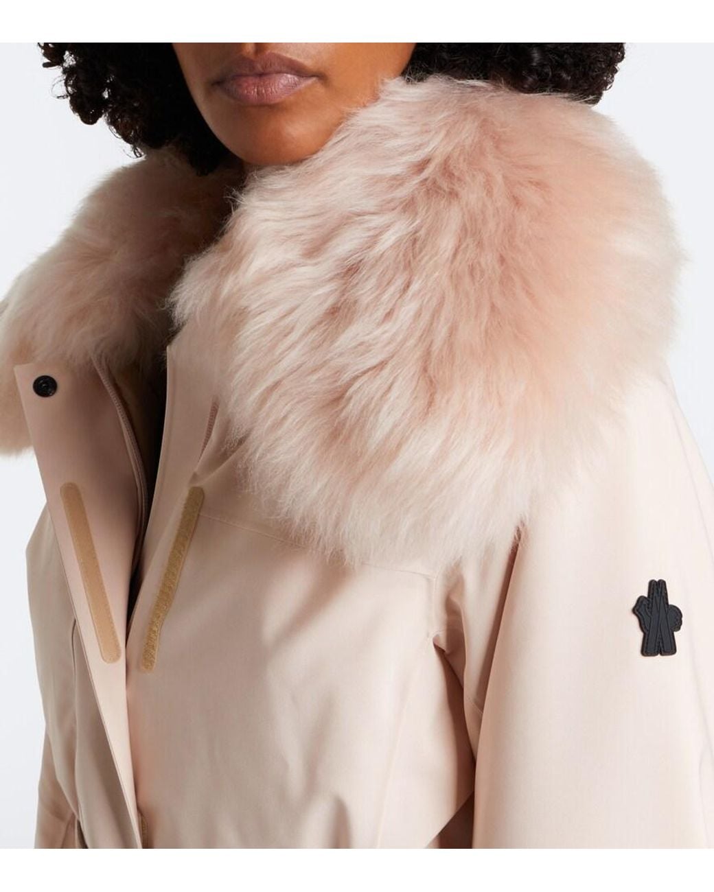Moncler Natural Vizelles Ski Jacket