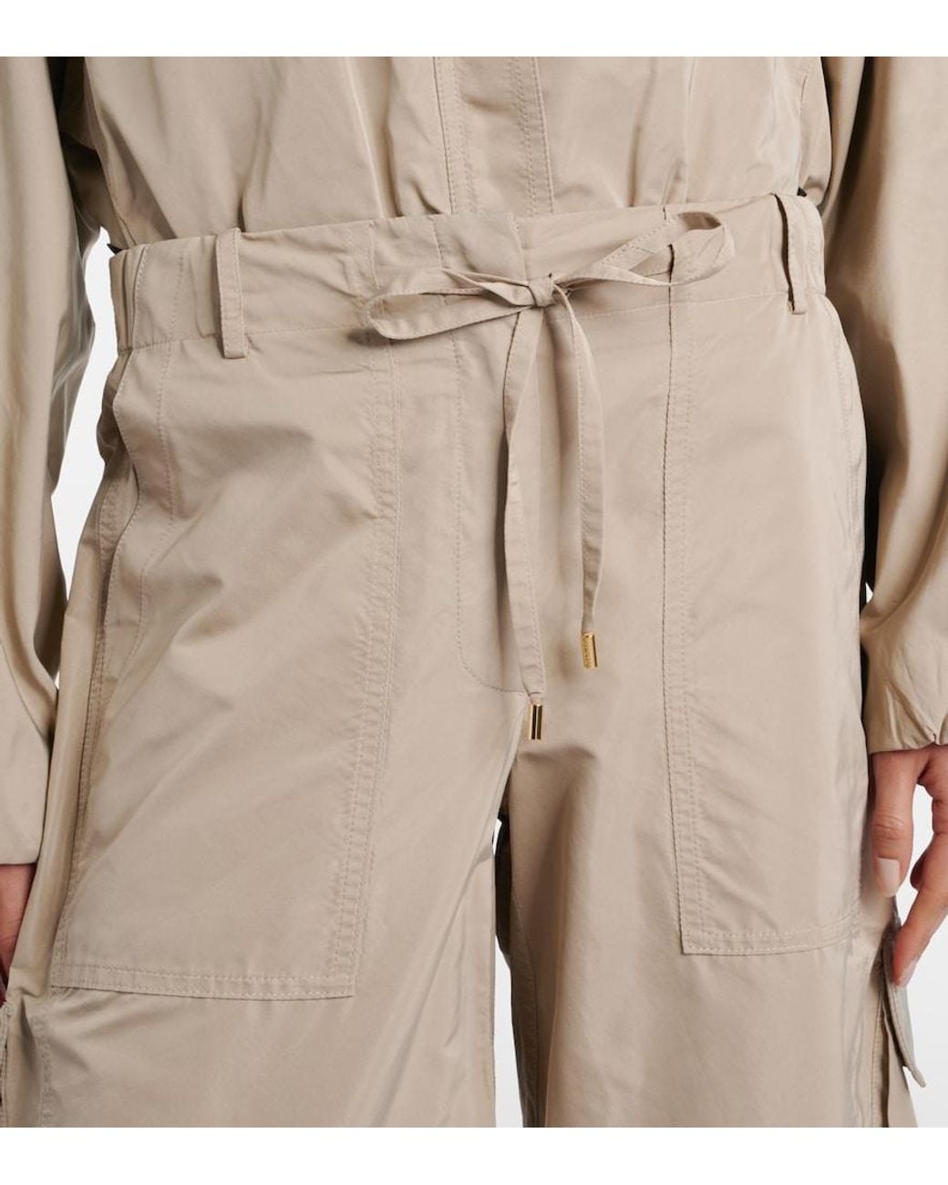 Alaïa Natural Radzimir Cargo Pants