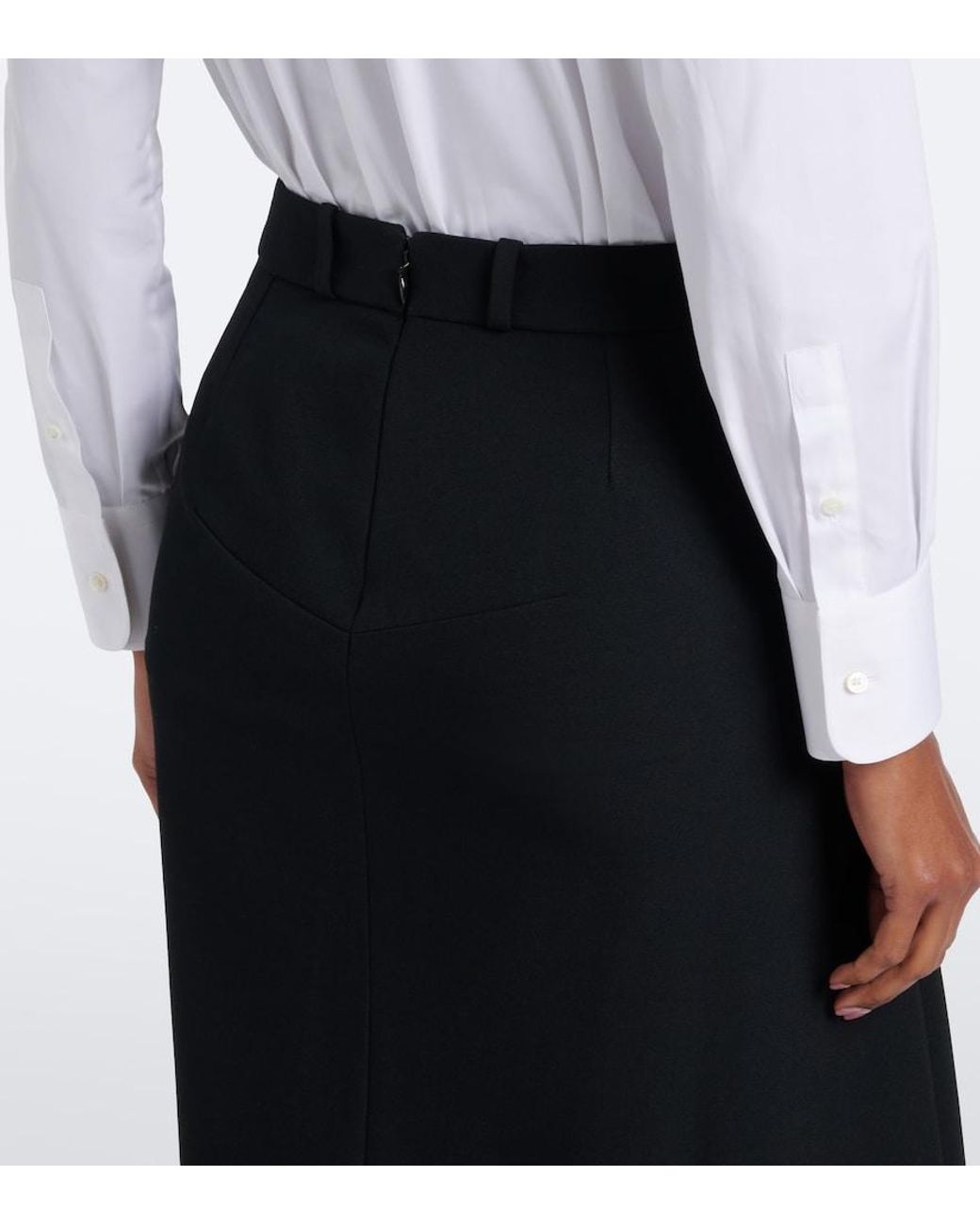Gonna Midi di Givenchy in Black