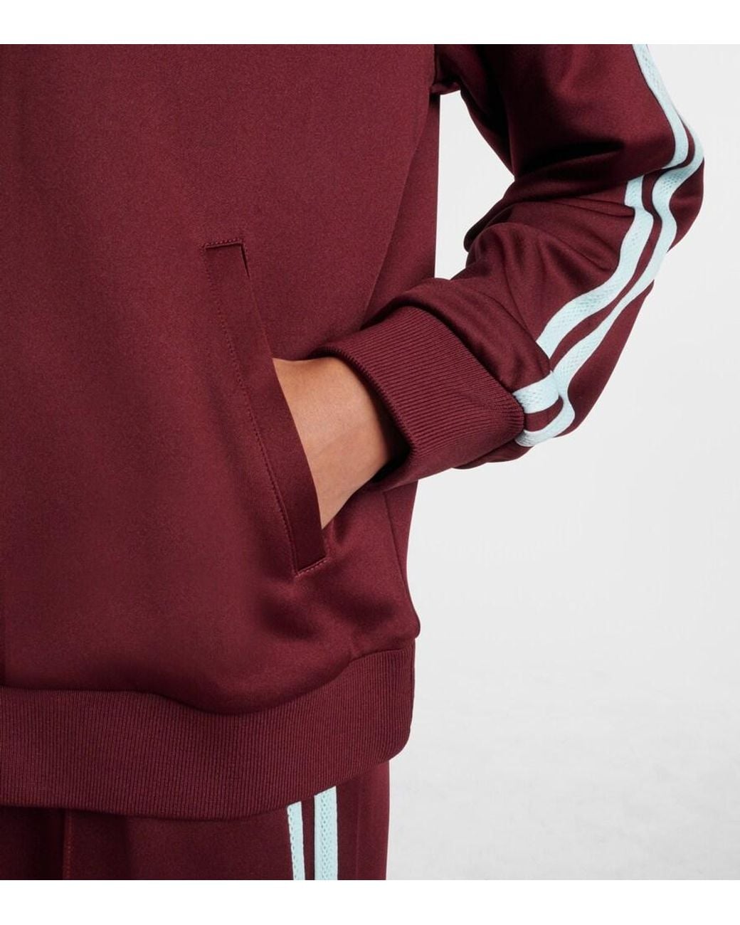 Felpa Vitesse Pari Con Zip di The Upside in Purple