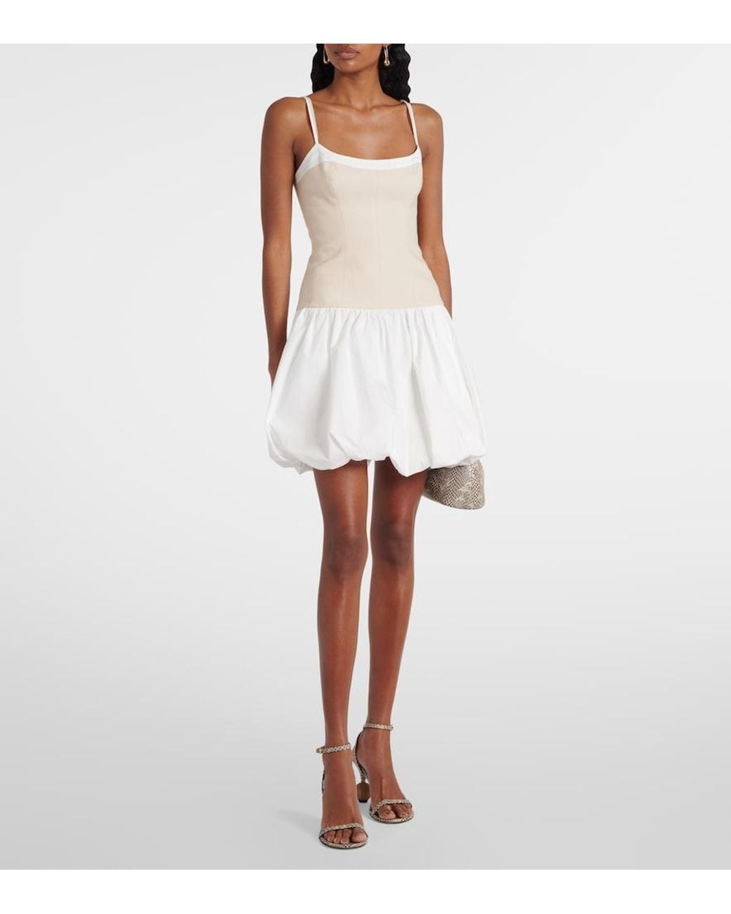 Jonathan Simkhai White Fifi Minidress