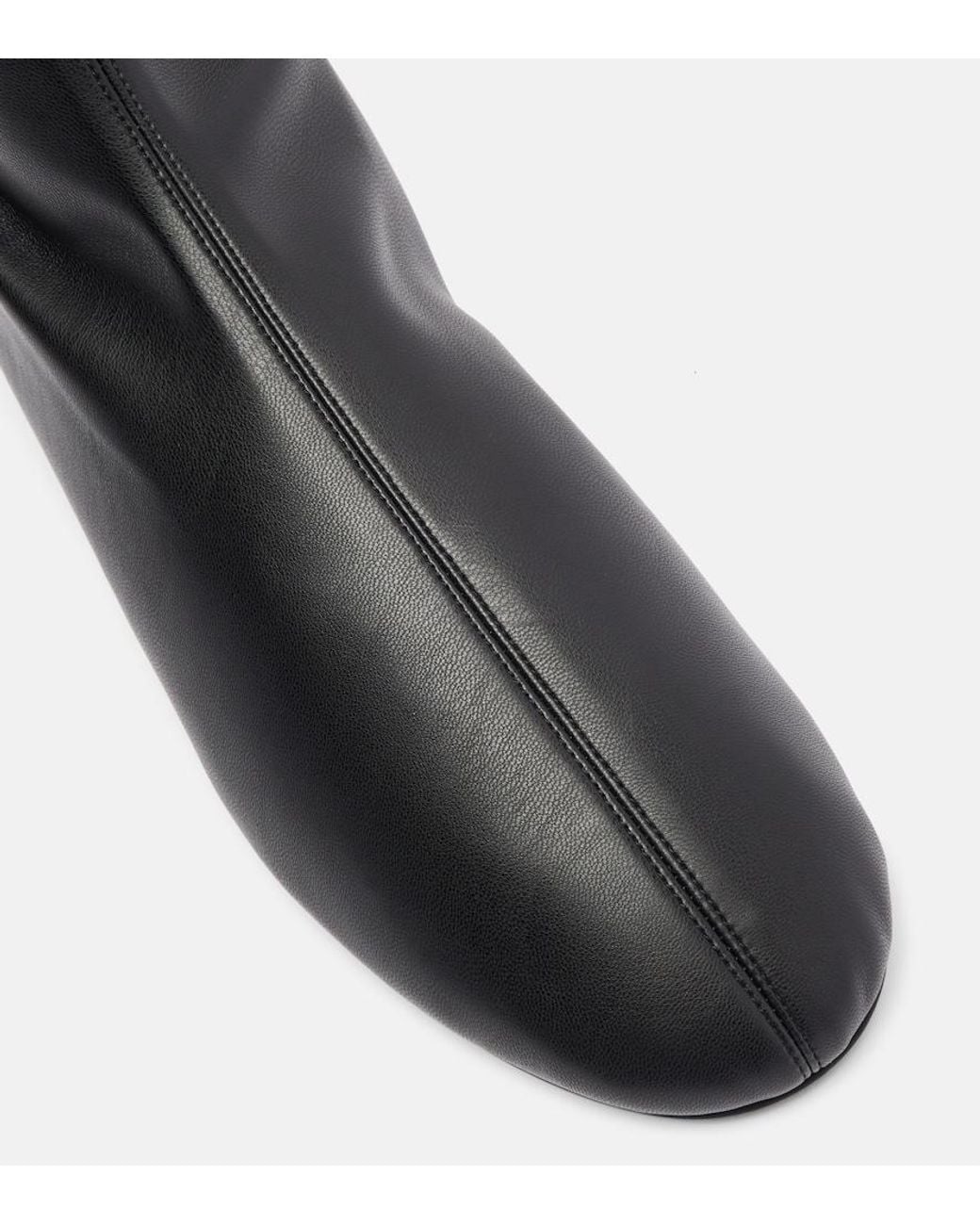 Proenza Schouler Black Tee Stretch Over-The-Knee Boots