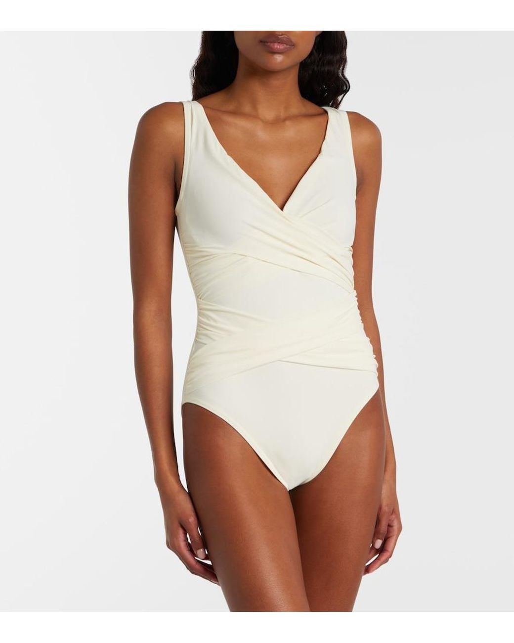 Karla Colletto White Smart Swimsuit