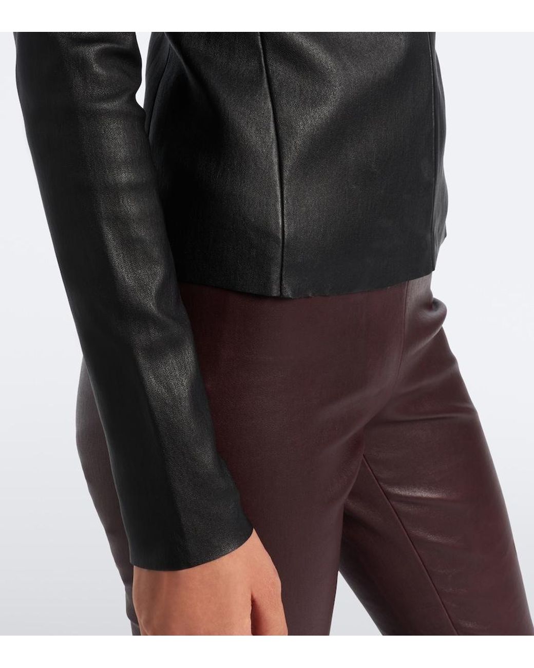 Stouls Black Selene Leather Jacket
