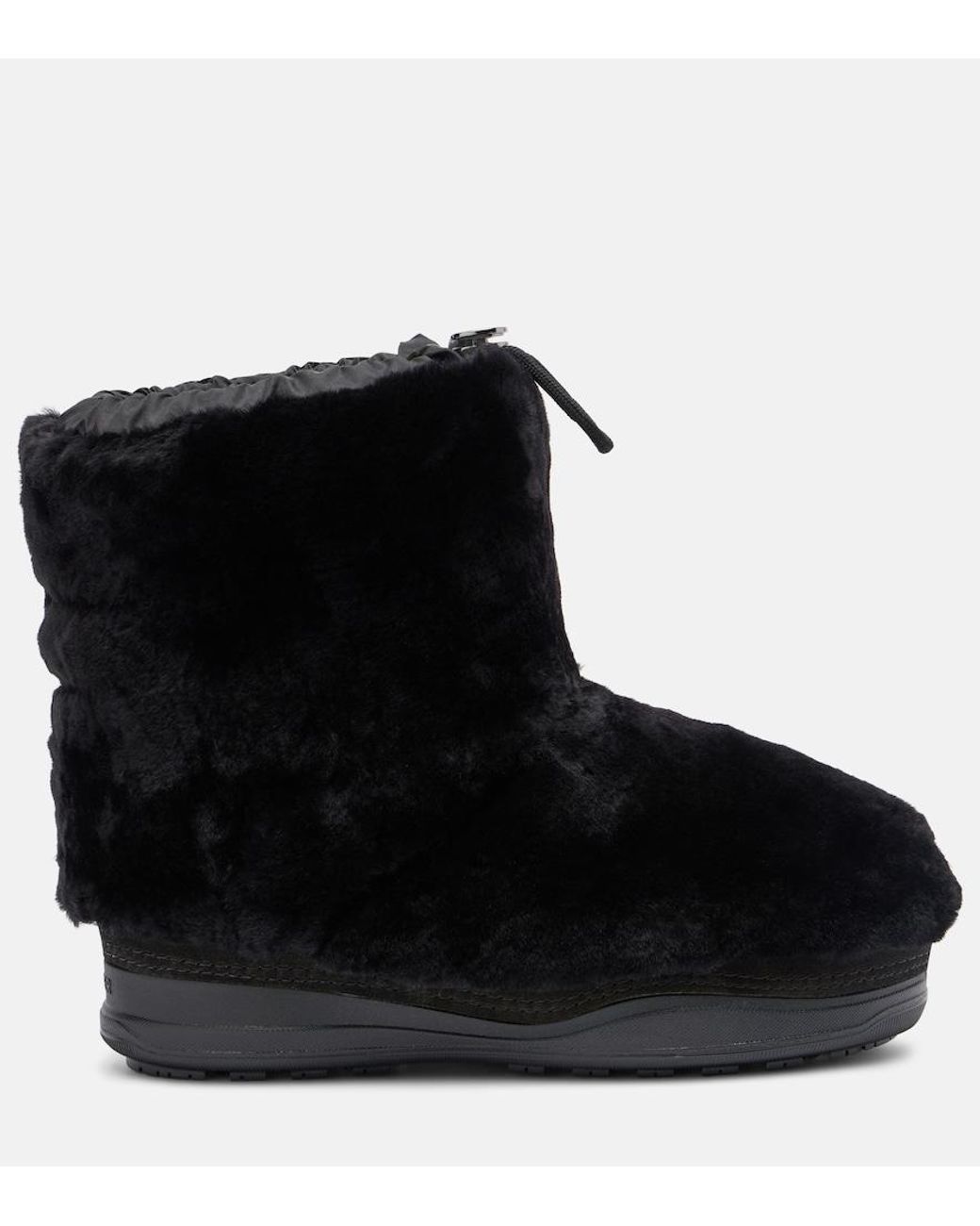 Bogner Black La Plagne Shearling Snow Boots