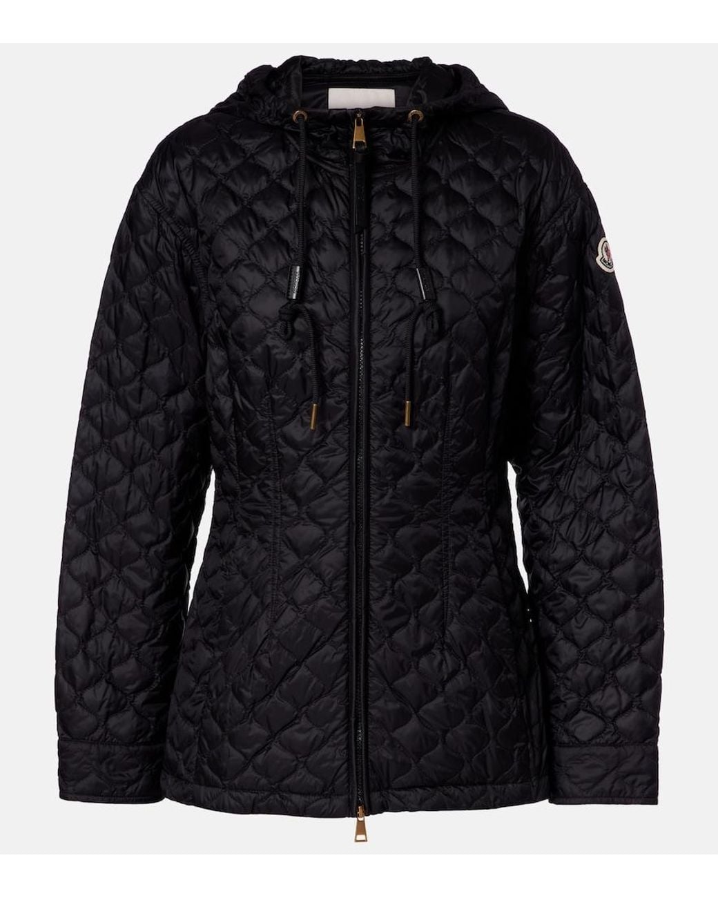 Moncler Black Arum Quilted Down Jacket