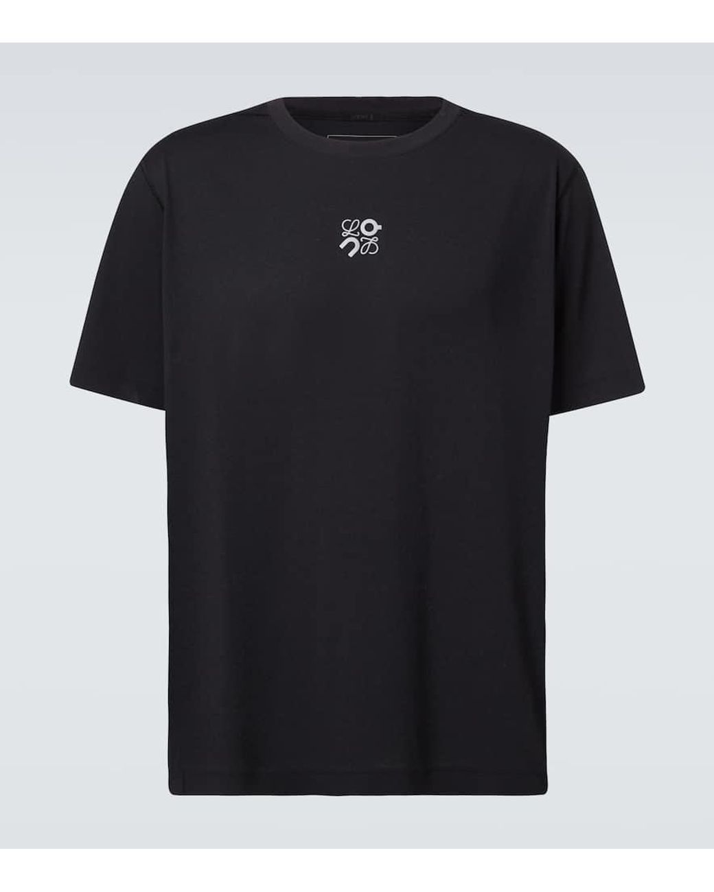 Loewe X On Embroidered T-Shirt in Black for Men | Lyst