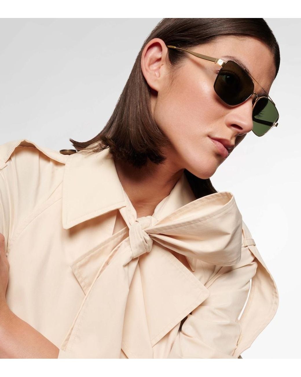 Fendi Green Sky Navigator Sunglasses