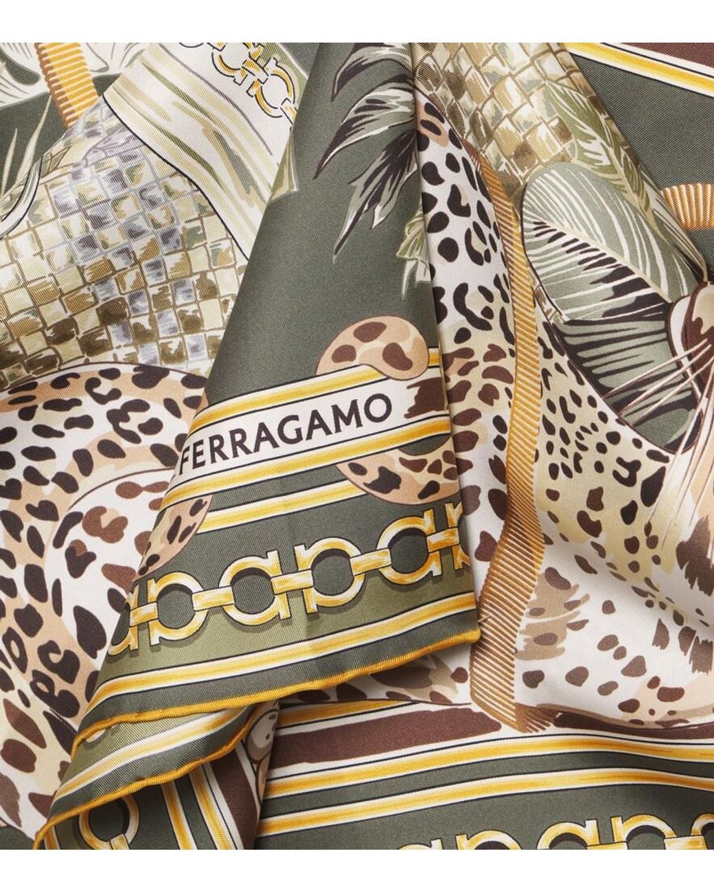 Sciarpa di Ferragamo in Metallic