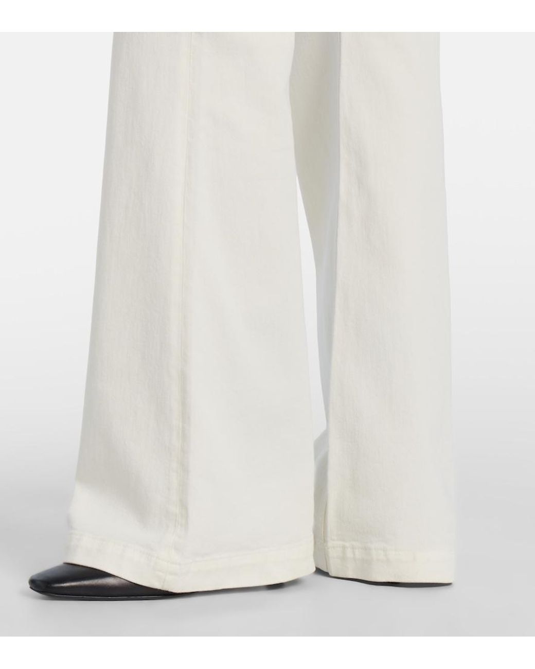 AG Jeans White Tropea Flared Jeans