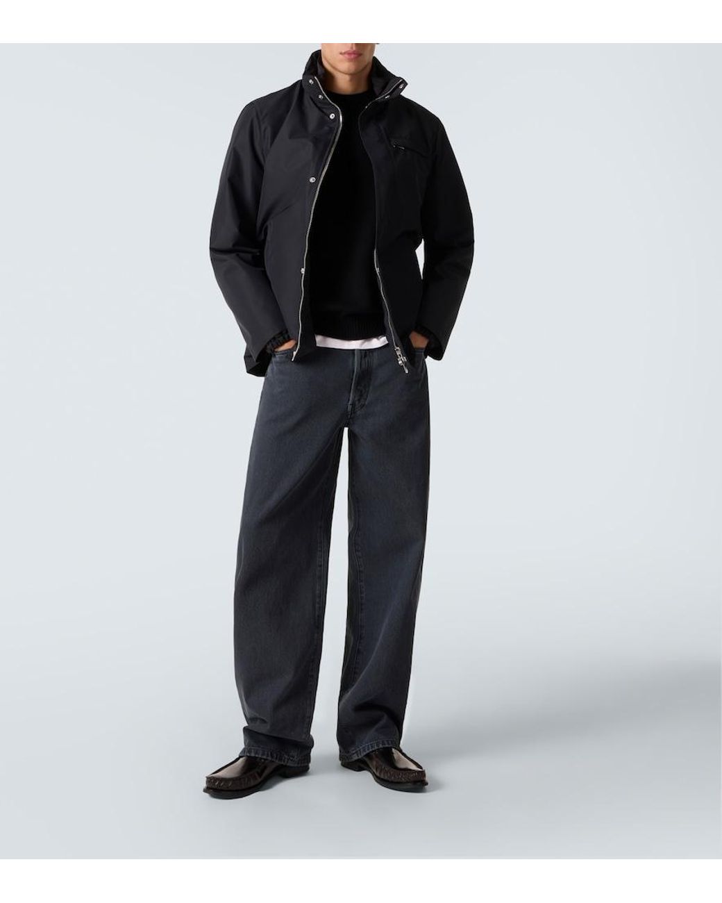 Prada Blue Re-Nylon Jacket for men