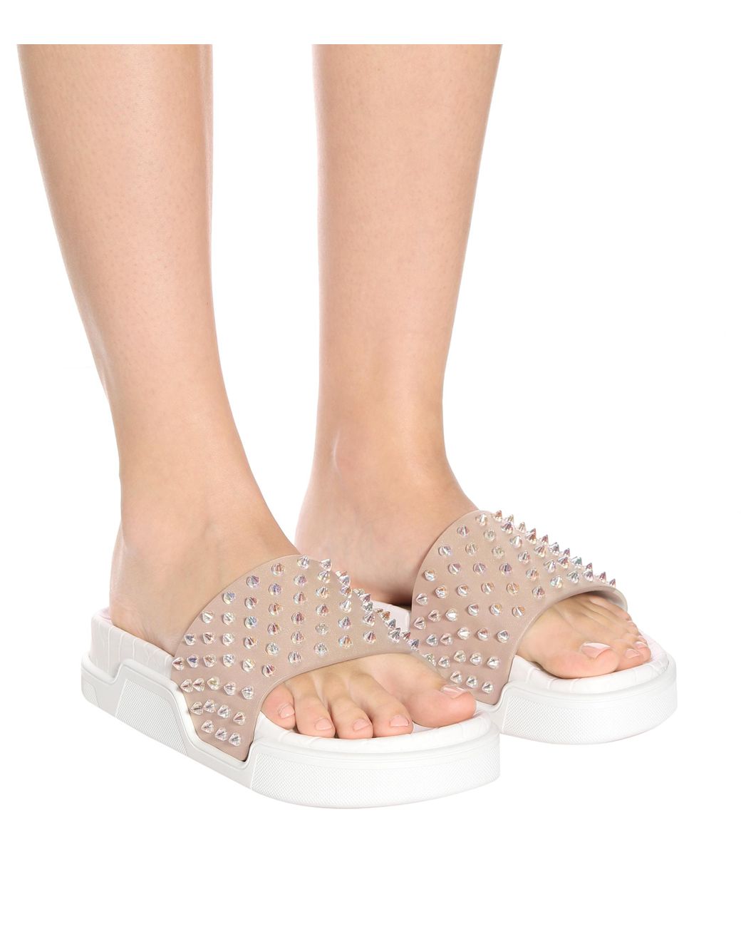 Louboutin pool slides online