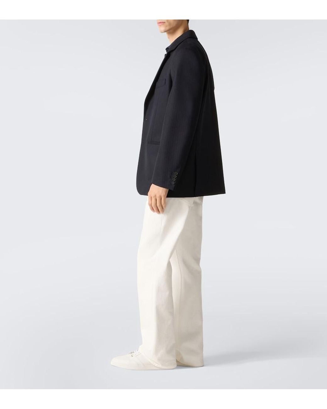 Christian Louboutin White Apos;S Chambelisneak Leather Low-Top Sneakers for men