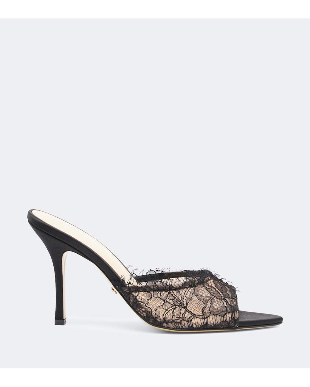 Mach & Mach Metallic Devon Lace Mules