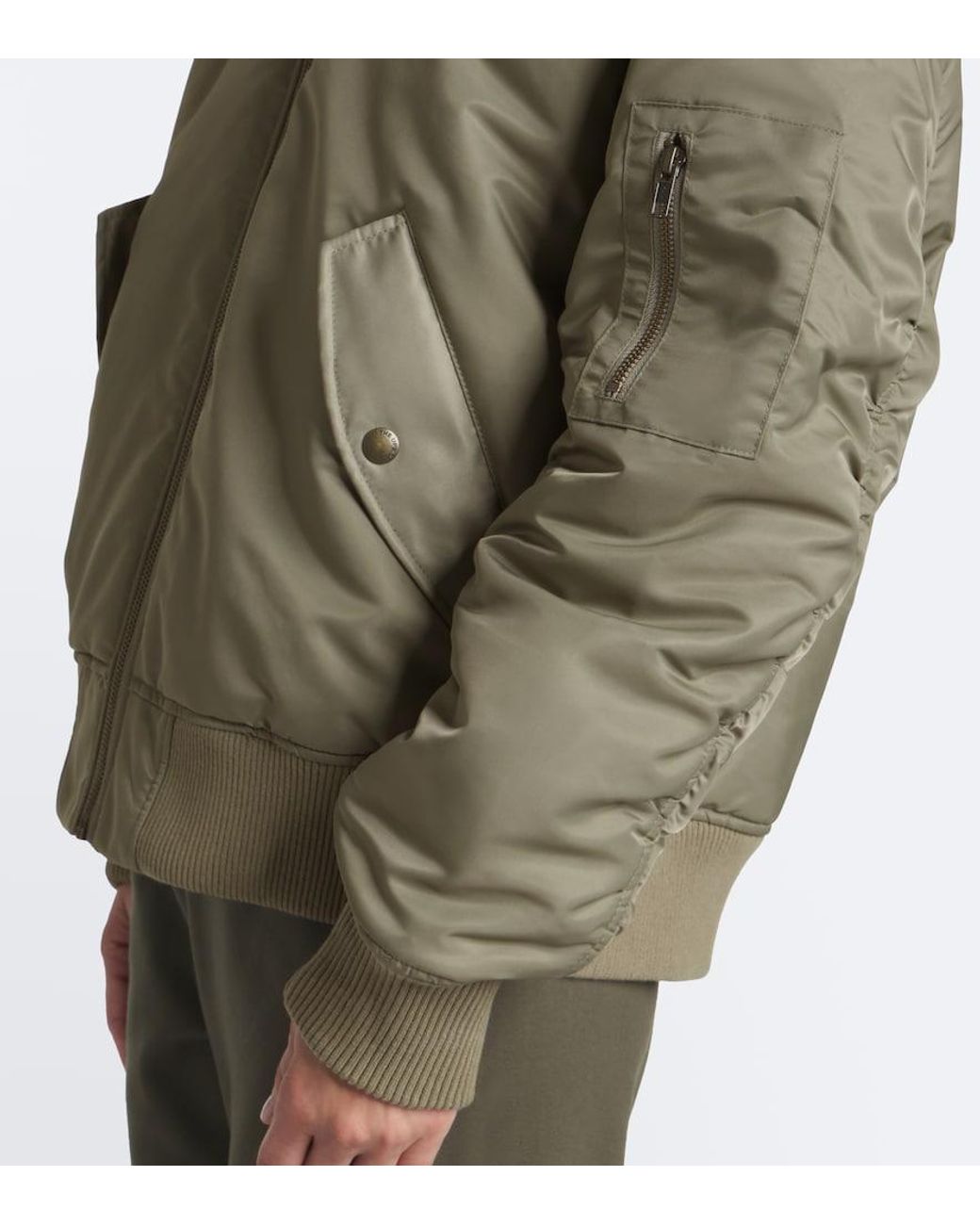The Upside Green Tribute Bomber Jacket