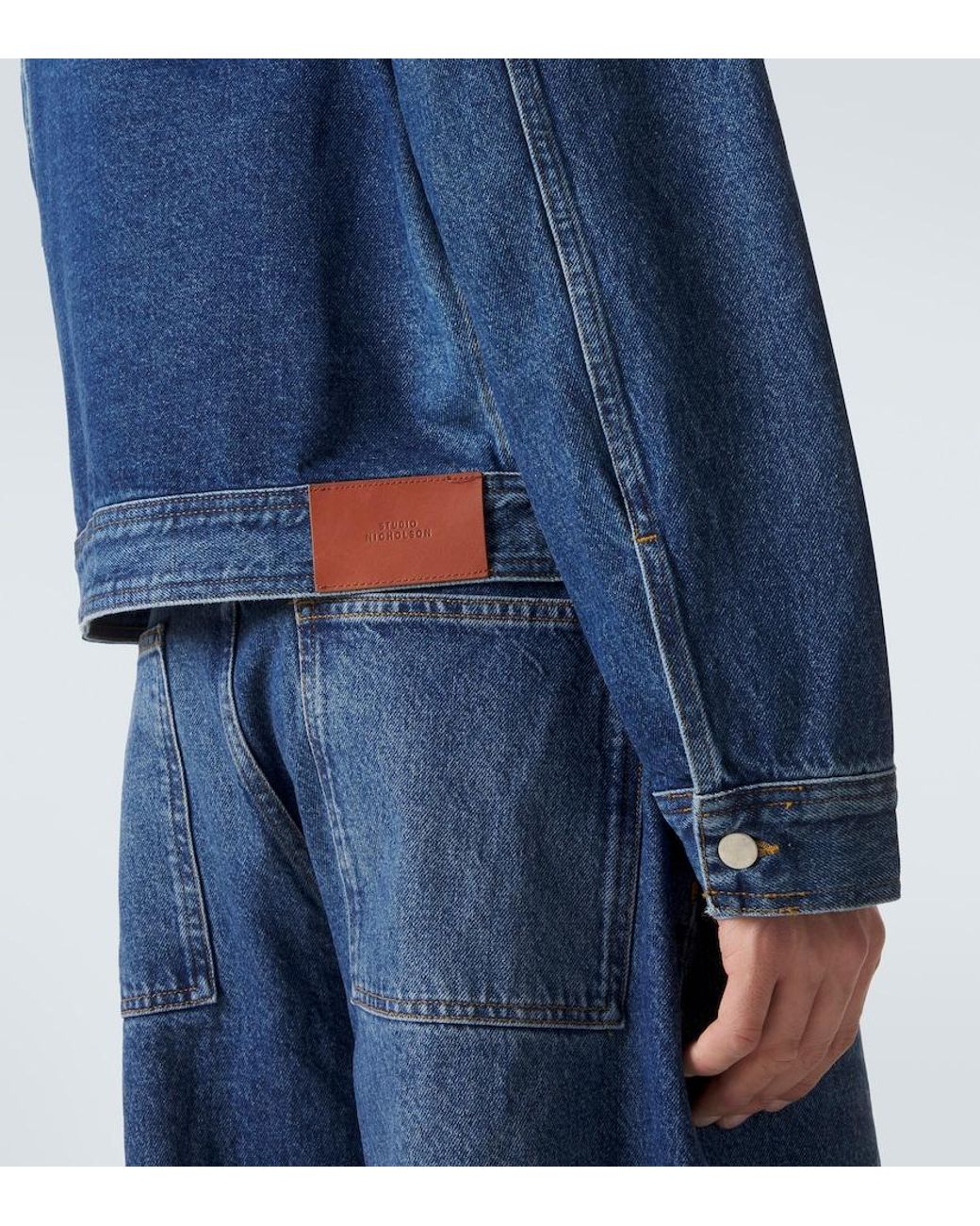 Studio Nicholson Blue Stein Denim Jacket for men