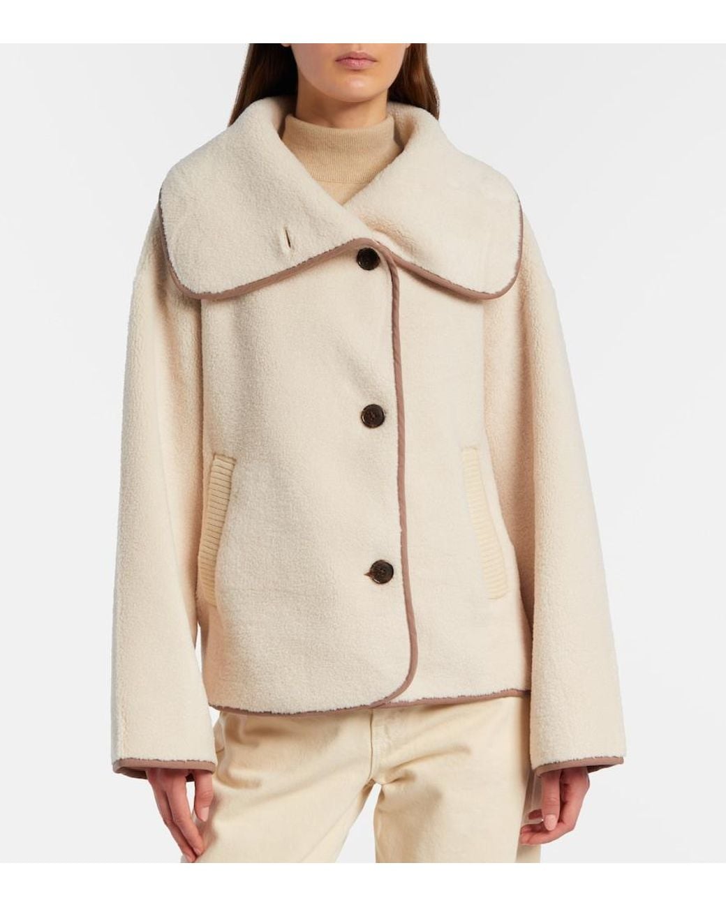 Veste Romane Varley en coloris Natural