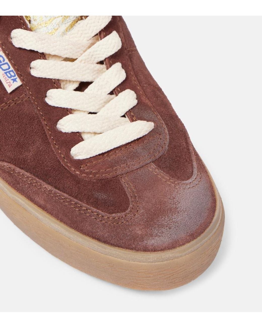 Golden Goose Deluxe Brand Brown Soul Star Suede Sneakers