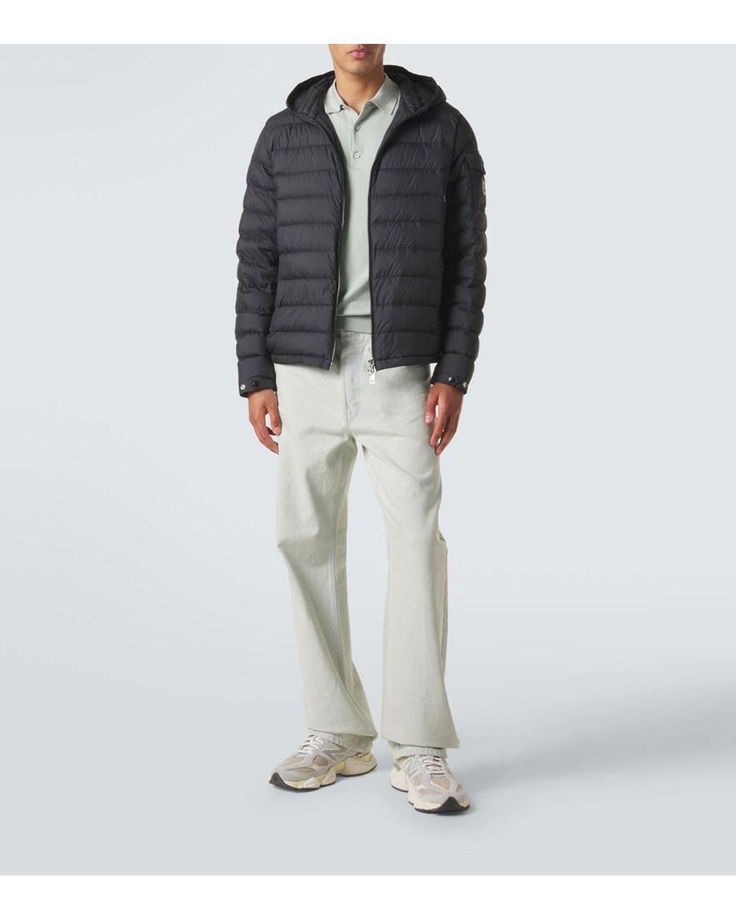 Moncler Black Galion Down Jacket for men