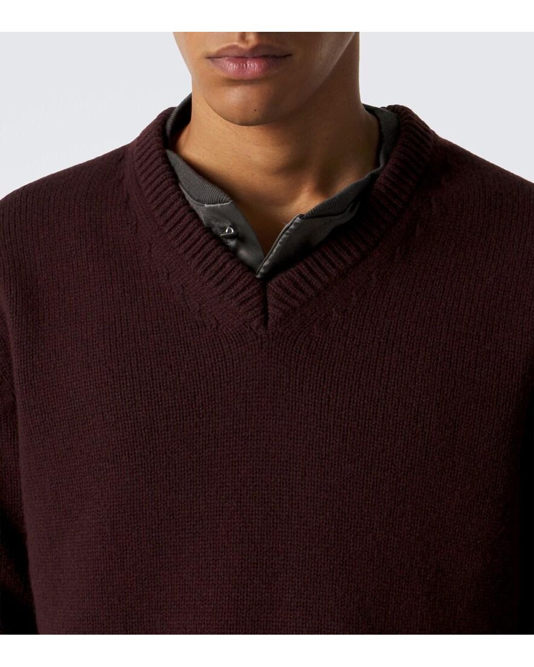 Studio Nicholson Brown Miska Wool Sweater for men
