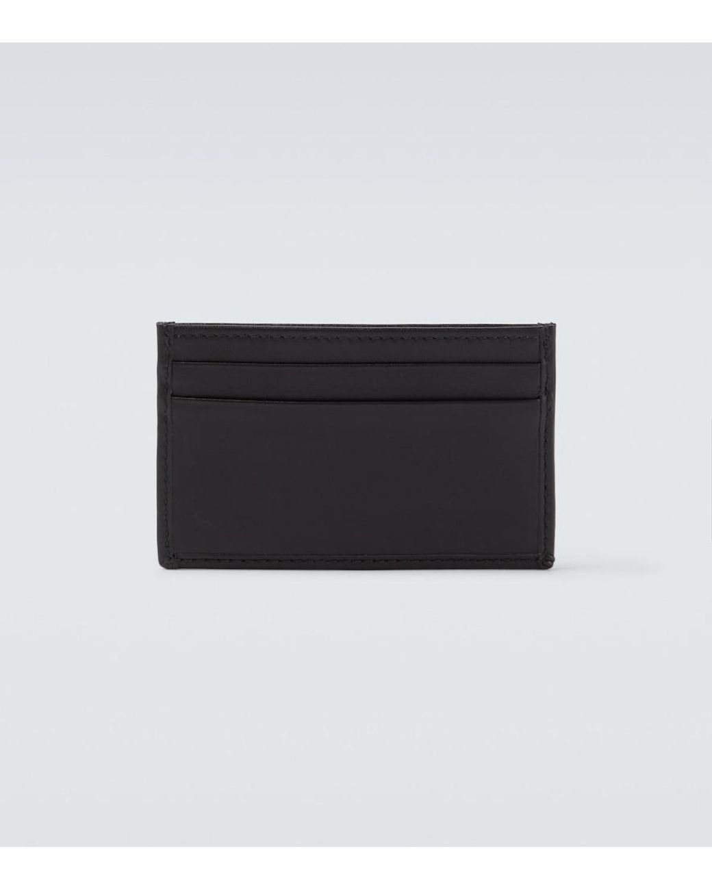 Tarjetero Con Gg Gucci de hombre de color Black