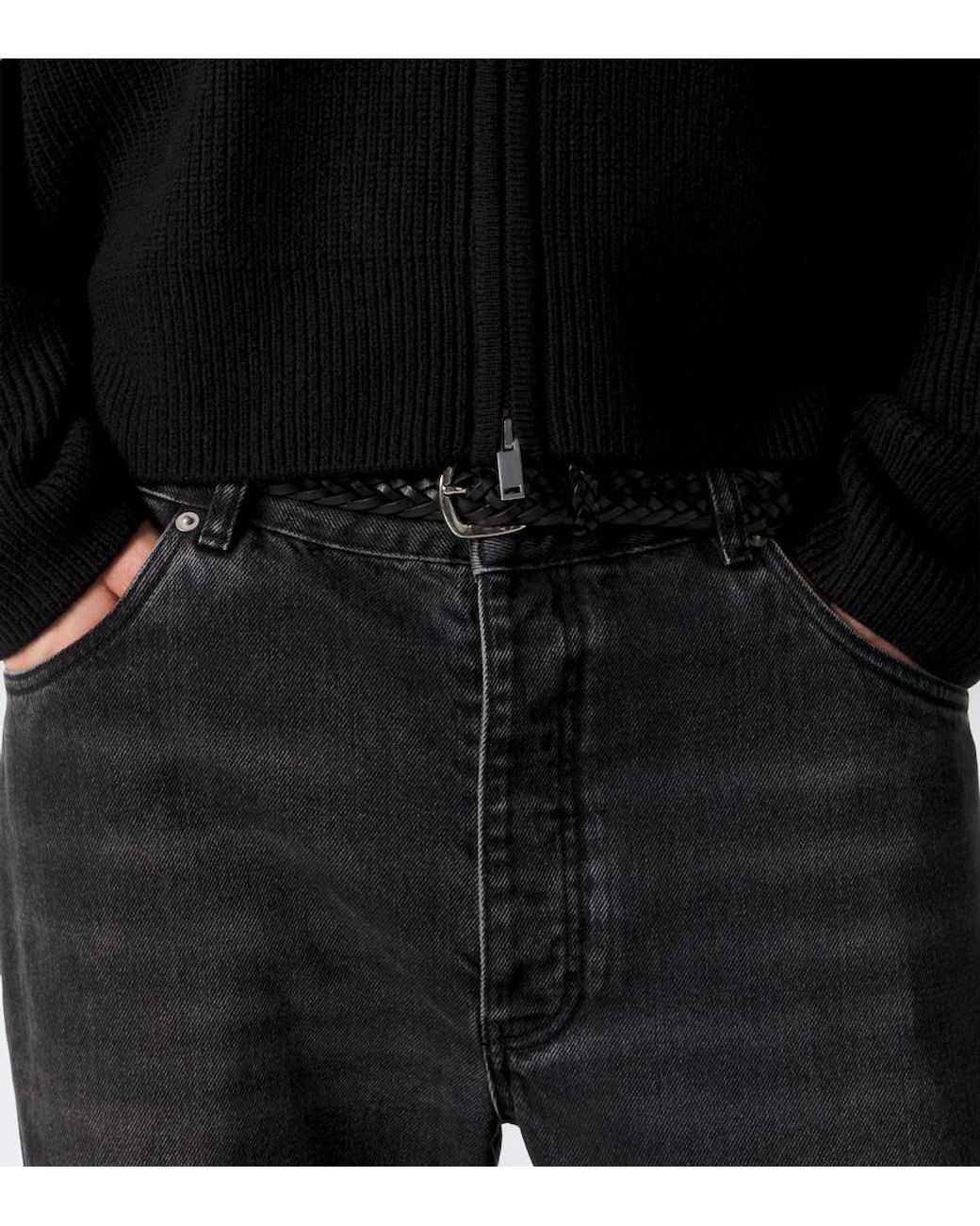 Pullover di Studio Nicholson in Black da Uomo