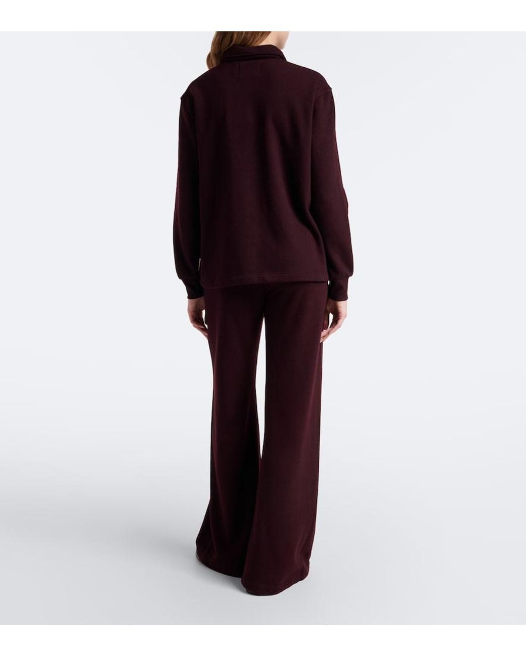 Citizens of Humanity Purple Nora Fleece Straight Pants