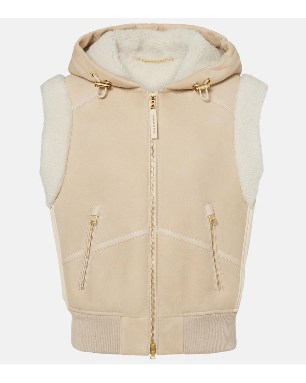 Bogner Natural Finel Suede Ski Jacket