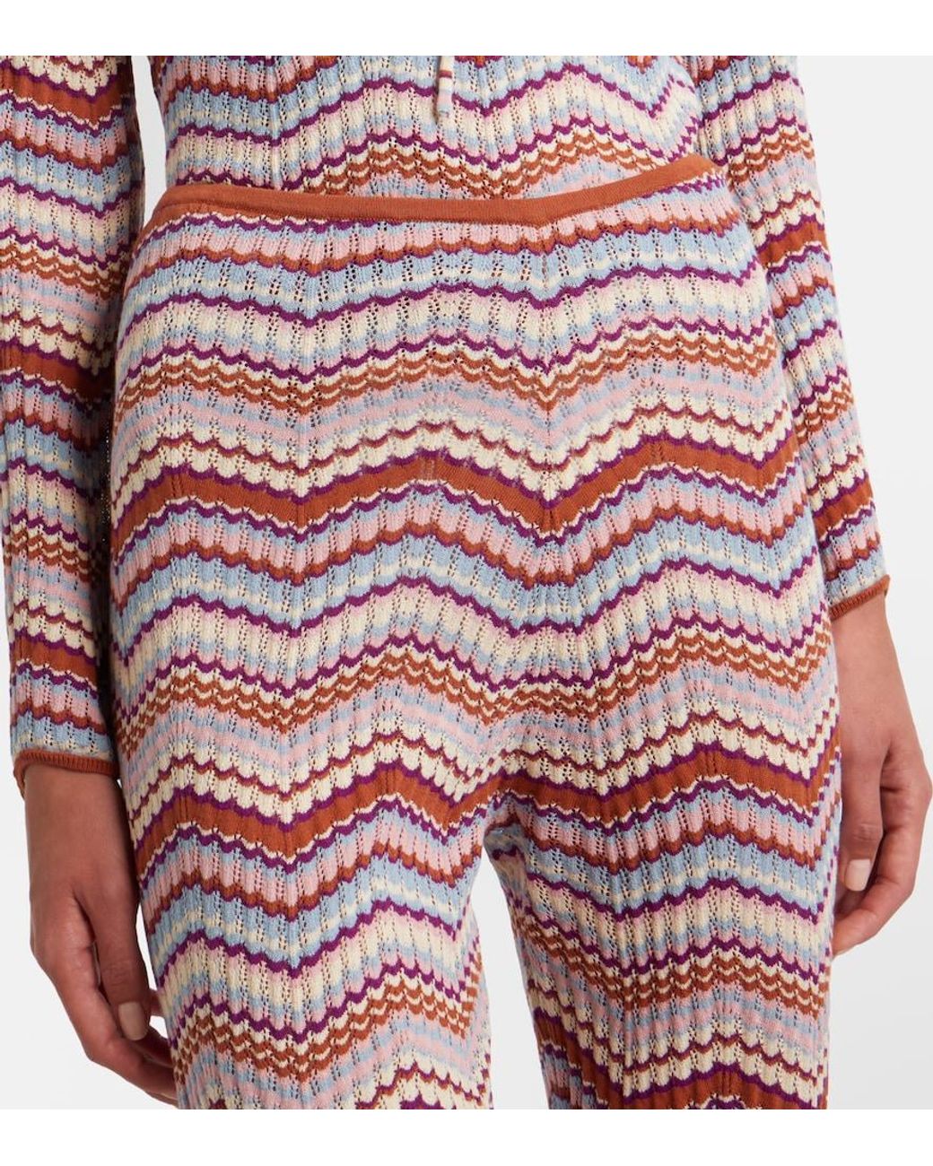 Pantalones Flared Boni De Algodon Rixo