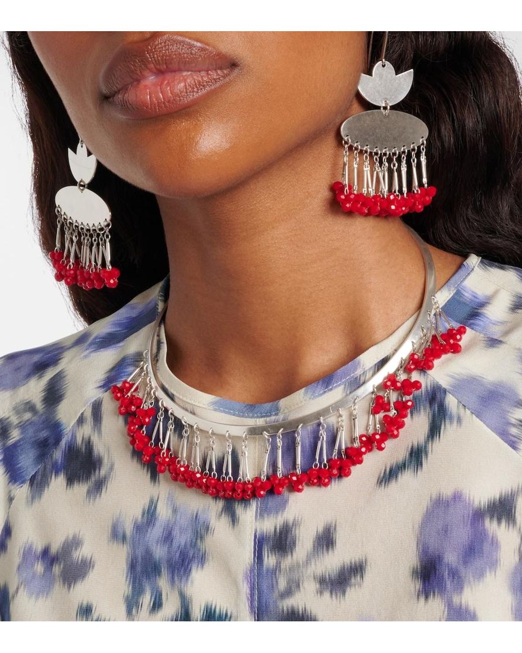 Isabel Marant Red Choker