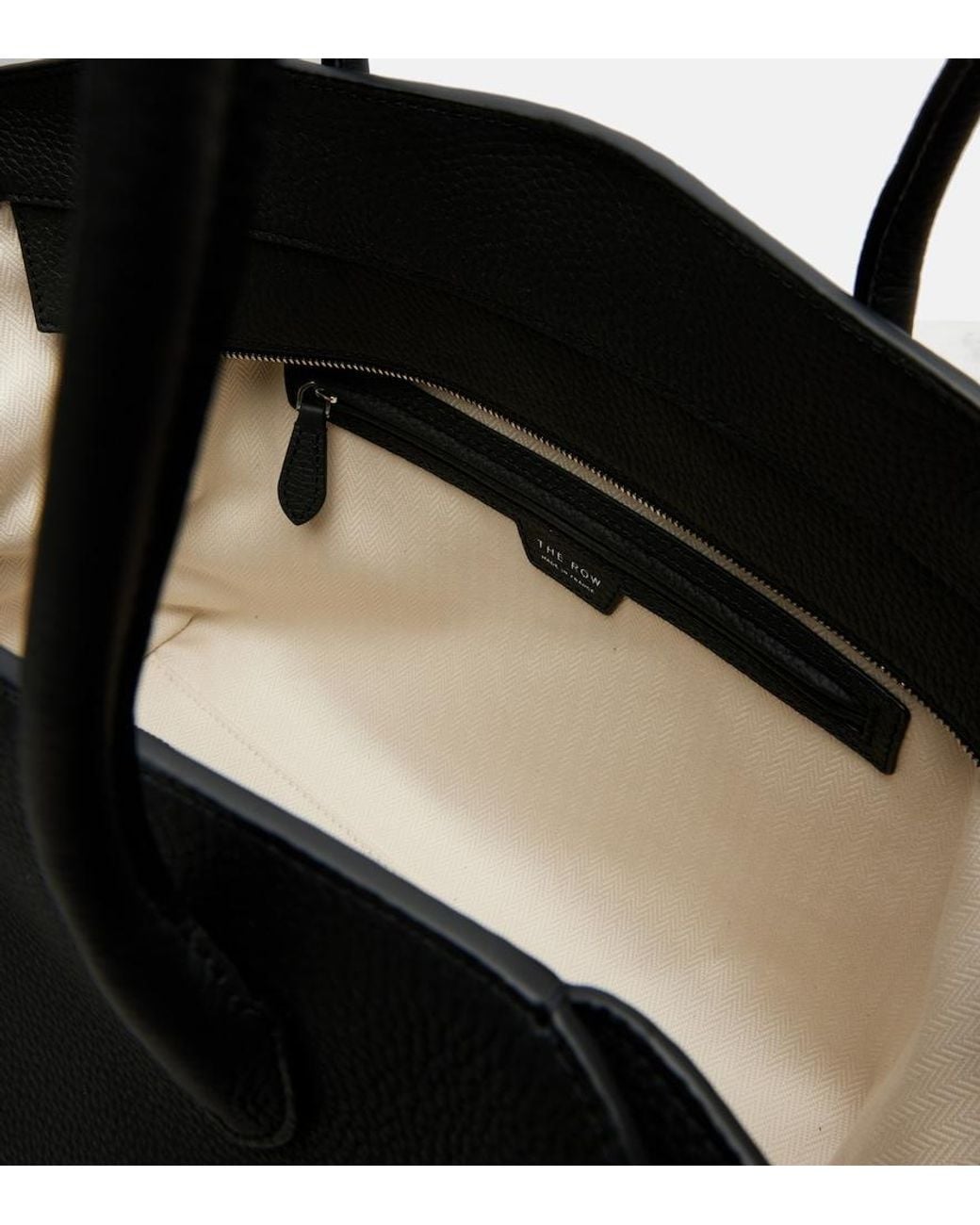 Borsa Marlo 14 di The Row in Black