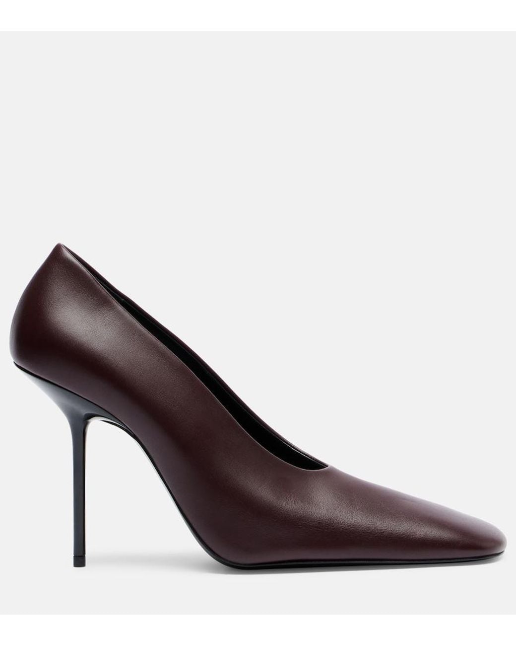 Victoria Beckham Brown 100 Leather Pumps