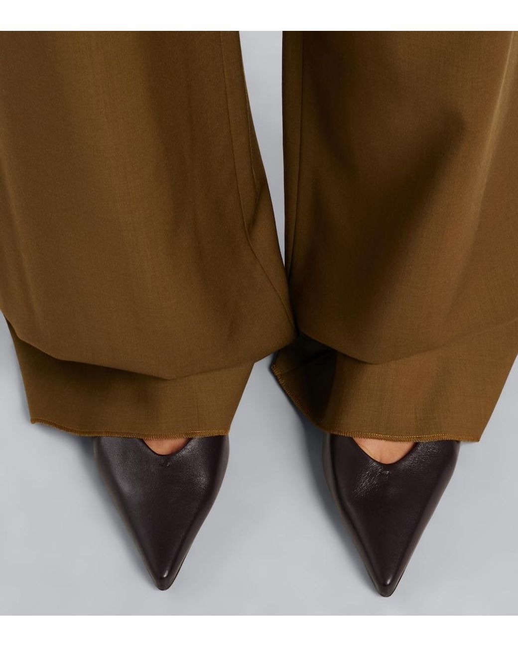 Max Mara Black Leather Pumps