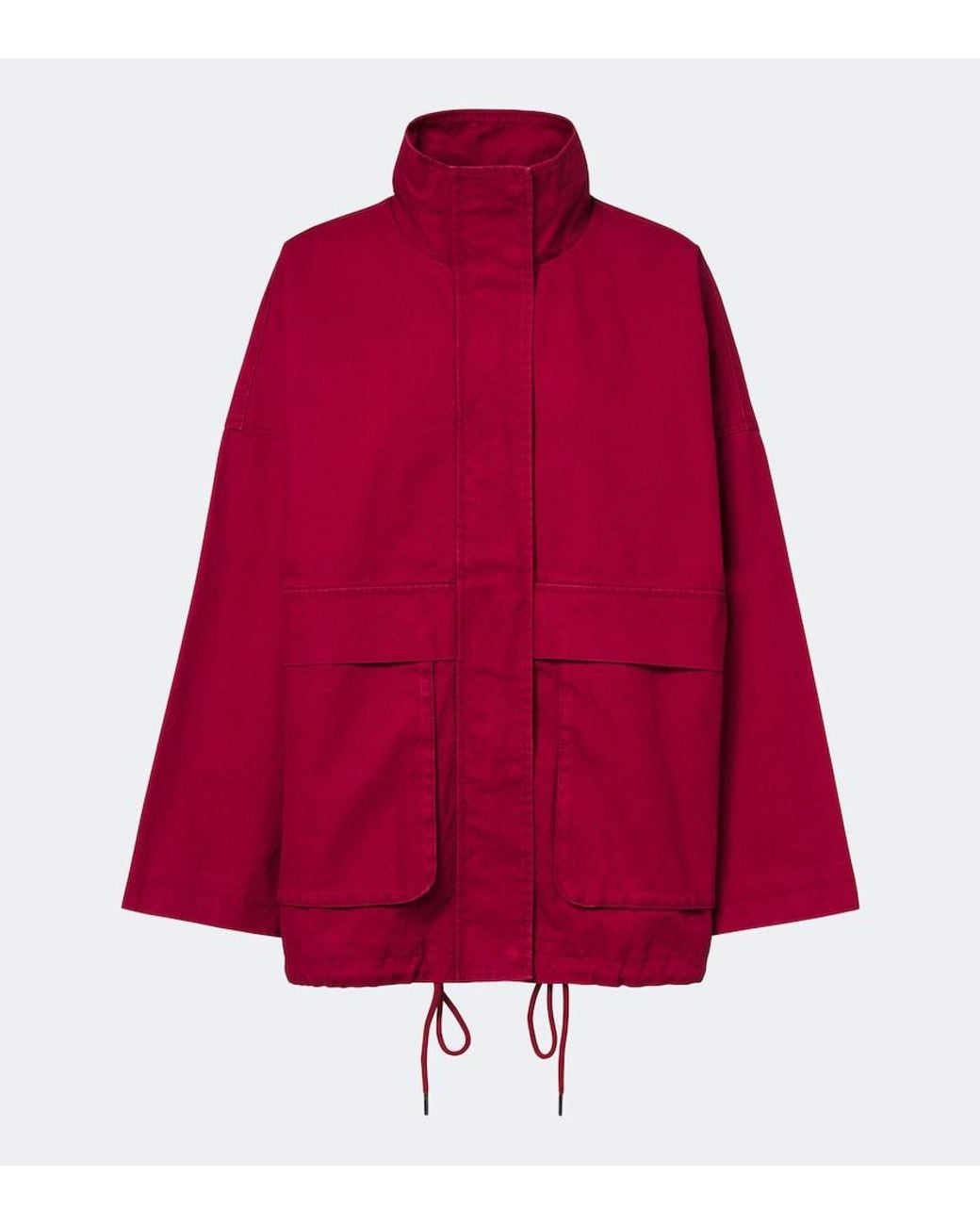 Velvet Red Hunter Cotton Parka