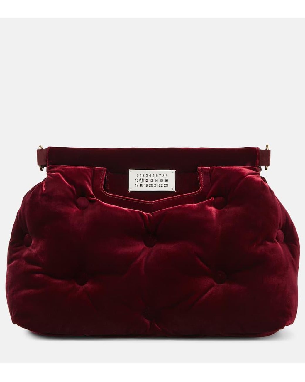 直営店▲Maison Margiela▲Glam Slam classique small Velvet Maison Margiela Glam Slam Classique Medium Velvet Shoulder